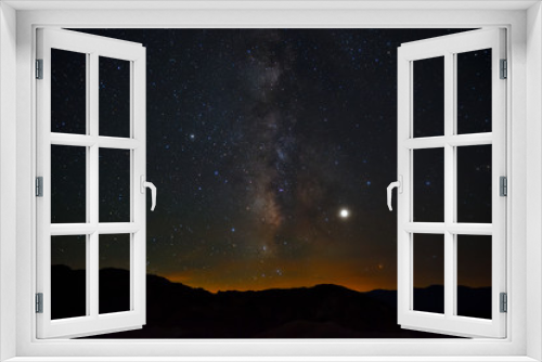 Fototapeta Naklejka Na Ścianę Okno 3D - Milchstrasse bei Nacht
