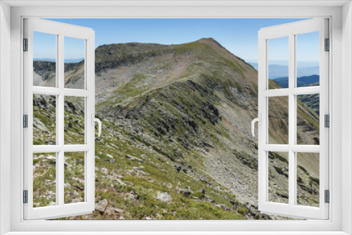 Fototapeta Naklejka Na Ścianę Okno 3D - View from Dzhano peak, Pirin Mountain, Bulgaria