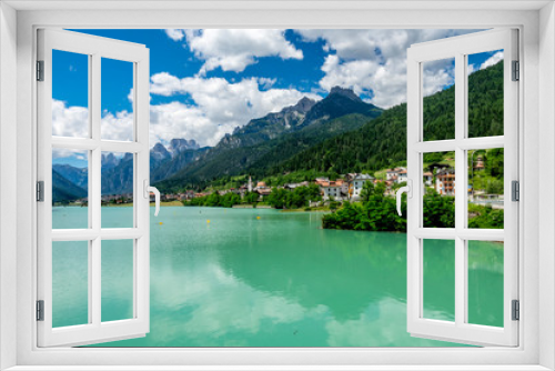 Fototapeta Naklejka Na Ścianę Okno 3D - Lago di Santa Caterina