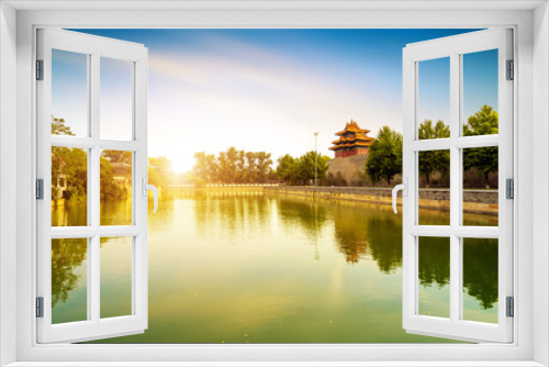 Fototapeta Naklejka Na Ścianę Okno 3D - The Forbidden City in Beijing, China