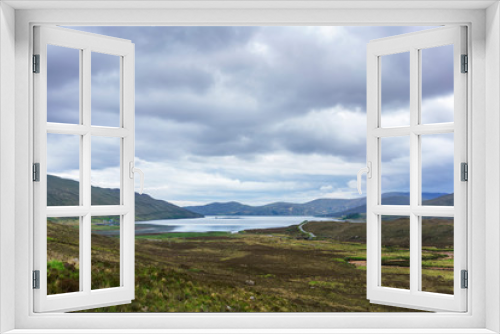 Beautiful scenery on Isle of Skye in summer , Scotland