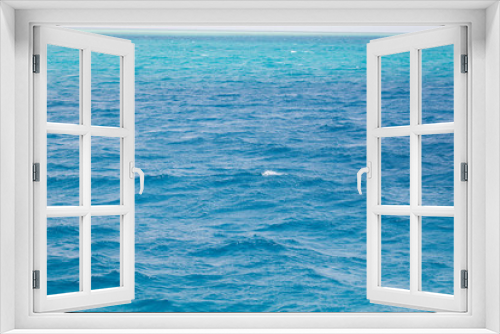 Fototapeta Naklejka Na Ścianę Okno 3D - Blue sea water summer background