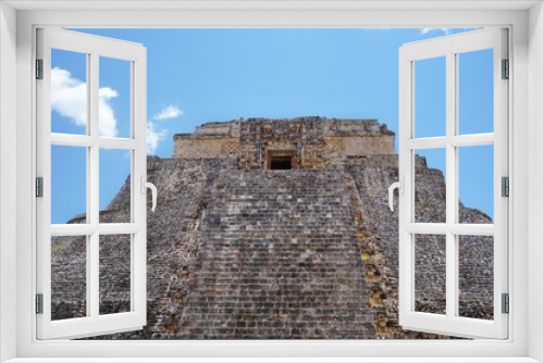 Fototapeta Naklejka Na Ścianę Okno 3D - Maya Ruine Uxmal in Mexiko