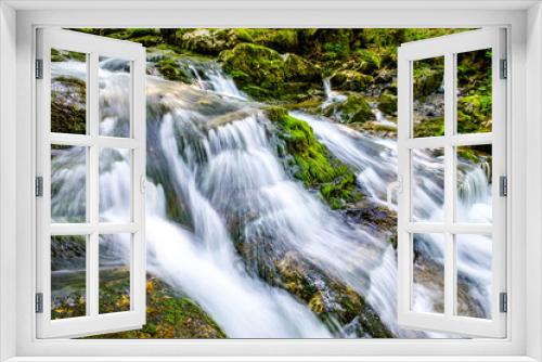 Fototapeta Naklejka Na Ścianę Okno 3D - waterfall - rottach-egern - bavaria