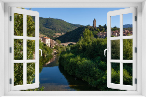 Fototapeta Naklejka Na Ścianę Okno 3D - City of Olargues Languedoc France. 