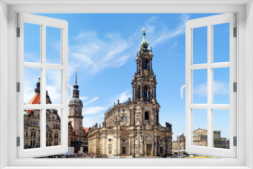 Fototapeta Naklejka Na Ścianę Okno 3D - Cathedral of the Holy Trinity, Dresden