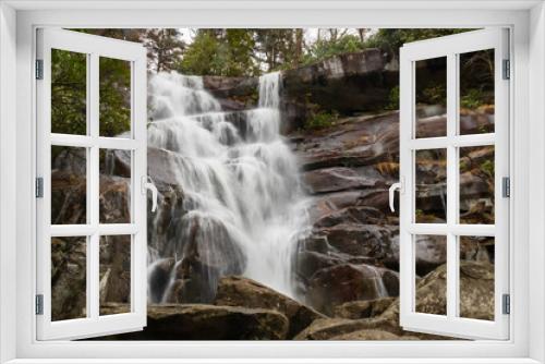 Fototapeta Naklejka Na Ścianę Okno 3D - Ramsey Cascades waterfall in Great Smoky Mountains National Park