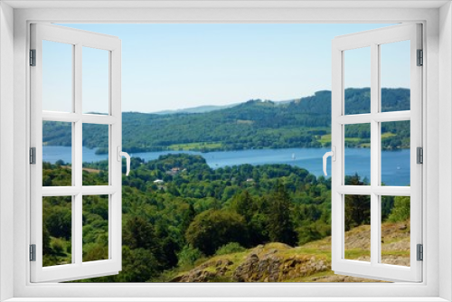 Fototapeta Naklejka Na Ścianę Okno 3D - Lake Windermere in the English Lake District.