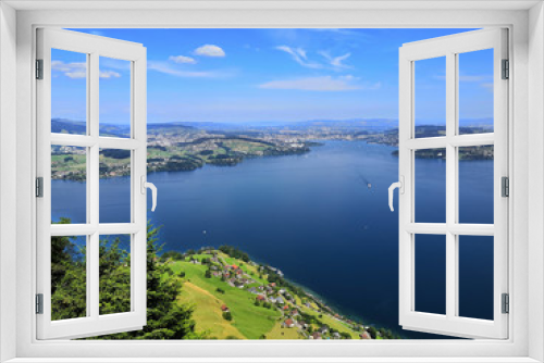 Fototapeta Naklejka Na Ścianę Okno 3D - Vierwaldstättersee in der Schweiz / Lake Lucerne