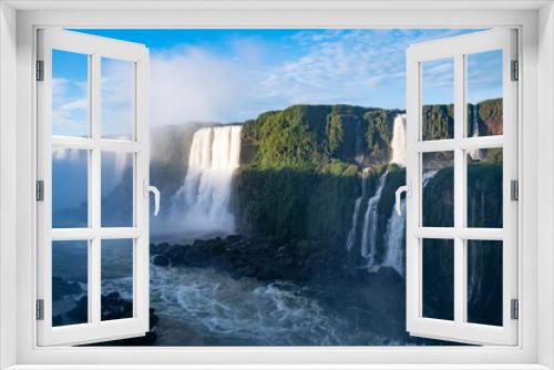Fototapeta Naklejka Na Ścianę Okno 3D - IguassuFalls　イグアスの滝