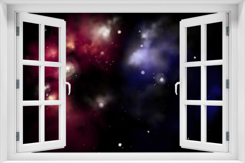 Fototapeta Naklejka Na Ścianę Okno 3D - Espace interstellaire