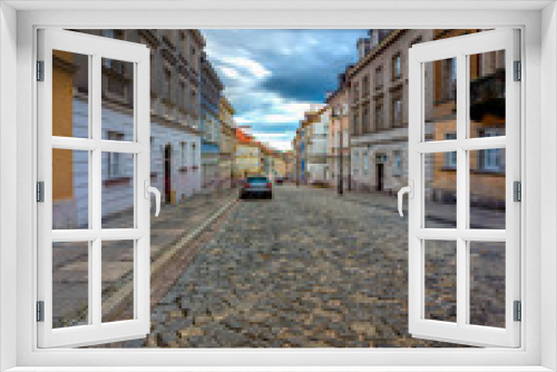 Fototapeta Naklejka Na Ścianę Okno 3D - Ulice Starego Miasta w Warszawie