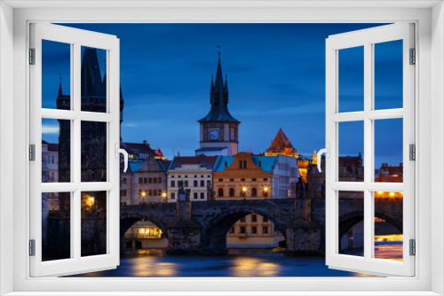 Fototapeta Naklejka Na Ścianę Okno 3D - Old town of Prague.