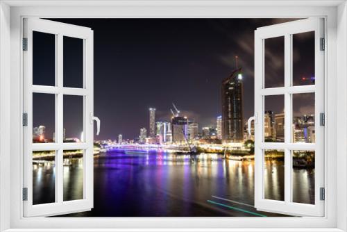 Fototapeta Naklejka Na Ścianę Okno 3D - Brisbane city