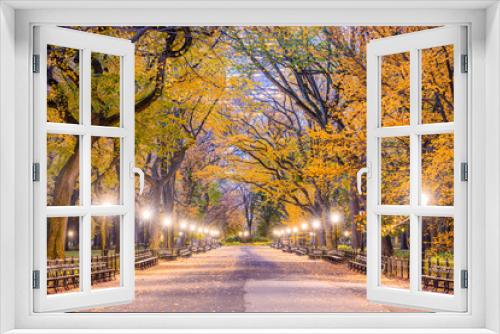 Fototapeta Naklejka Na Ścianę Okno 3D - Central Park New York City Autumn