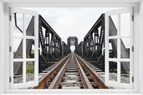 Fototapeta Naklejka Na Ścianę Okno 3D - railway in thailand