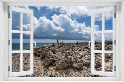 Fototapeta Naklejka Na Ścianę Okno 3D -  Wataluma  Views around the Caribbean island of Curacao