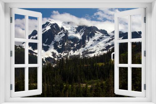 Fototapeta Naklejka Na Ścianę Okno 3D - mountains in usa