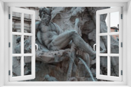 Fototapeta Naklejka Na Ścianę Okno 3D - Rome, Italy piazza Navona
