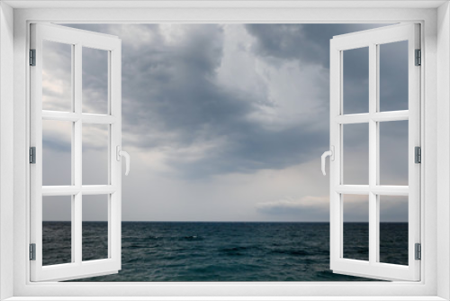 Fototapeta Naklejka Na Ścianę Okno 3D - Stormy sea