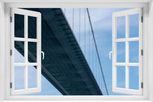 Fototapeta Naklejka Na Ścianę Okno 3D - Part of Fatih Sultan Mehmet Bridge