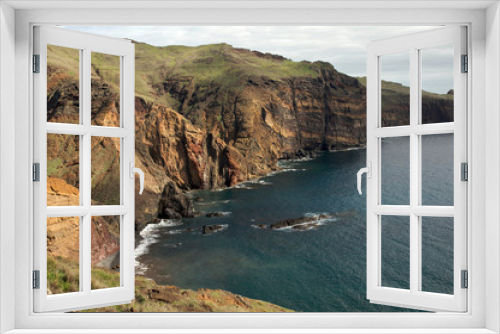 Fototapeta Naklejka Na Ścianę Okno 3D - Halbinsel Ponta de Sao Lourenco auf Madeira