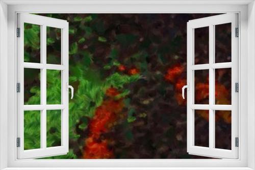 Fototapeta Naklejka Na Ścianę Okno 3D - Scratches grunge high quality texture background. Oil painting. Backdrop pattern.