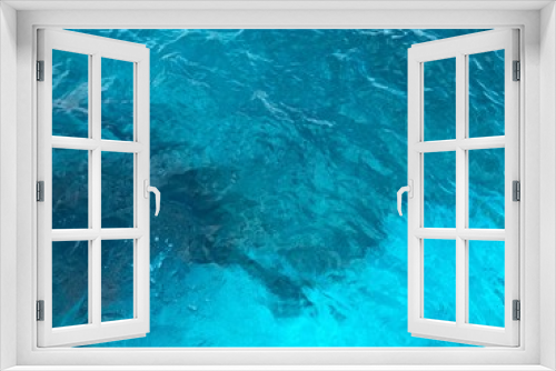 Fototapeta Naklejka Na Ścianę Okno 3D - Blue Water