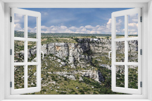 Fototapeta Naklejka Na Ścianę Okno 3D - Cavagrande Naturschutzgebiet, Sizilien-Italien, Panorama