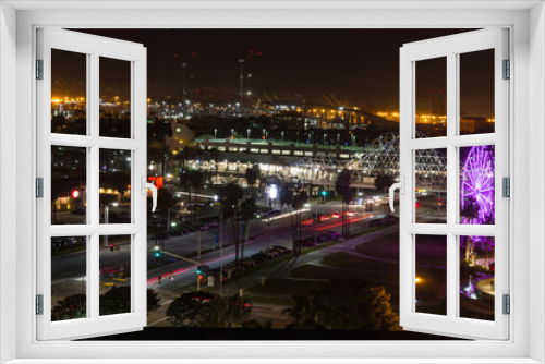 Fototapeta Naklejka Na Ścianę Okno 3D - City Lights