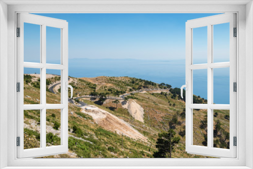 Fototapeta Naklejka Na Ścianę Okno 3D - View of Llogara National Park.