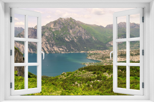 Fototapeta Naklejka Na Ścianę Okno 3D - Gardasee Nago-Torbole - Lake Garda Nago-Torbole 05
