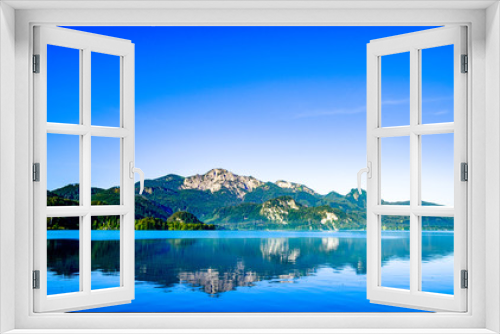 Fototapeta Naklejka Na Ścianę Okno 3D - kochel lake - bavaria