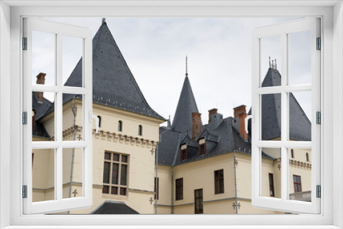 Fototapeta Naklejka Na Ścianę Okno 3D - Andrassy Castle In Tiszadob