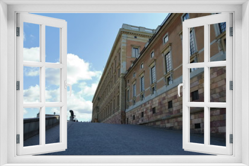 Fototapeta Naklejka Na Ścianę Okno 3D - Royal and governmental palaces in Stockholm, the capital of Sweden