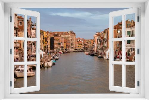 Fototapeta Naklejka Na Ścianę Okno 3D - Canales de Venecia