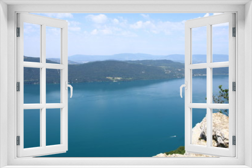 Fototapeta Naklejka Na Ścianę Okno 3D - le lac du Bourget en Savoie