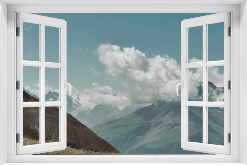 Fototapeta Naklejka Na Ścianę Okno 3D - Mountains