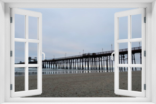 Fototapeta Naklejka Na Ścianę Okno 3D - The Oceanside California Pier