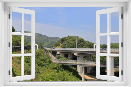 Fototapeta Naklejka Na Ścianę Okno 3D - Simanami Kaido in Japan