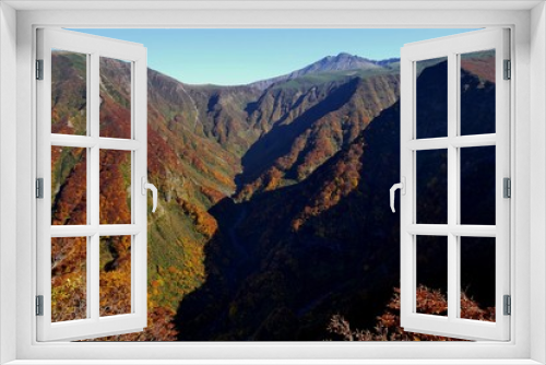 Fototapeta Naklejka Na Ścianę Okno 3D - 《鳥海山の紅葉》秋田県