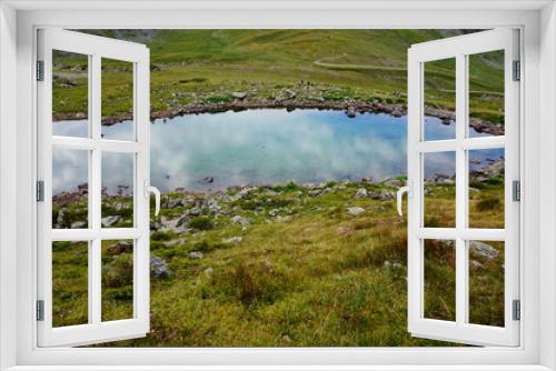 Fototapeta Naklejka Na Ścianę Okno 3D - Lac de montagne