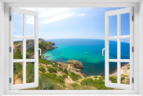 Fototapeta Naklejka Na Ścianę Okno 3D - Picturesque sea bay