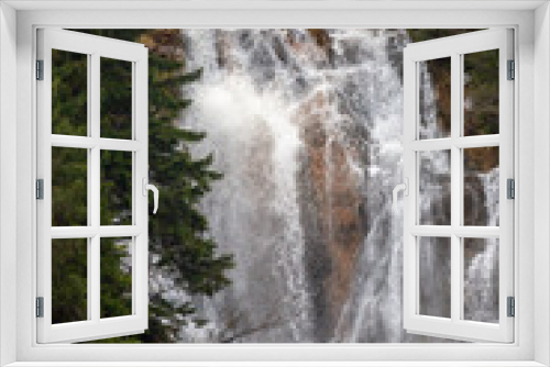 Fototapeta Naklejka Na Ścianę Okno 3D - Cailor waterfall, Maramures county, Romania 