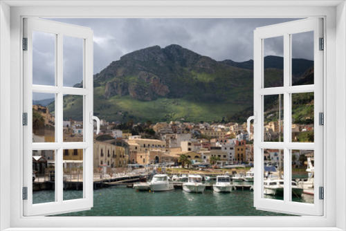 Fototapeta Naklejka Na Ścianę Okno 3D - Castellammare del Golfo, Sicile, Italie