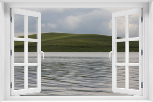 Fototapeta Naklejka Na Ścianę Okno 3D - Dolci colline sul lago
