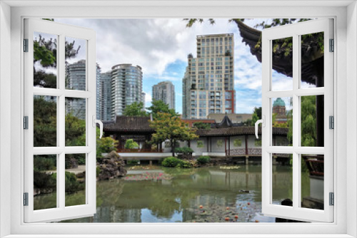 Fototapeta Naklejka Na Ścianę Okno 3D - Sun Yat Sen Classical Chinese Garden, Vancouver Canada