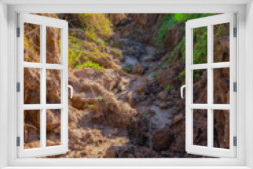 Fototapeta Naklejka Na Ścianę Okno 3D - Camino Erosionados 