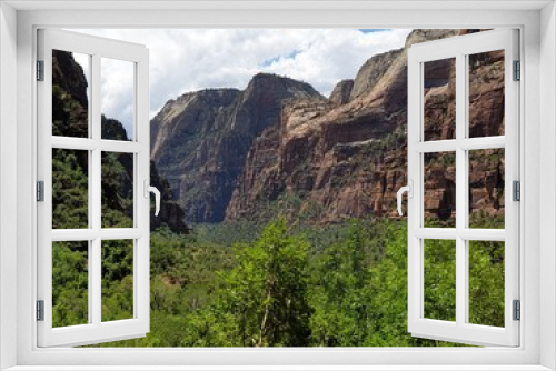 Fototapeta Naklejka Na Ścianę Okno 3D - Nature in Zion