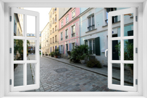 Fototapeta Naklejka Na Ścianę Okno 3D - Paris - Rue Crémieux